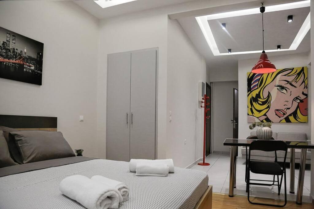Apartment At Eksarhia Center Athens Ngoại thất bức ảnh